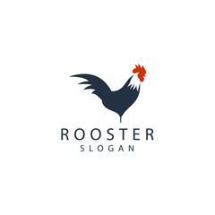 Rooster Logo template vector illustration design