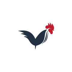 Rooster Logo template vector illustration design
