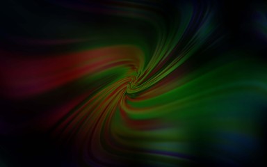 Dark Green, Red vector blurred bright template. Abstract colorful illustration with gradient. Smart design for your work.