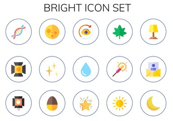 Modern Simple Set of bright Vector flat Icons