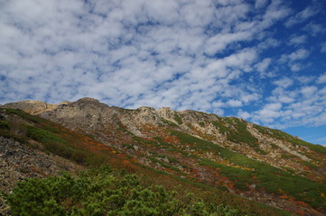 御嶽山の秋