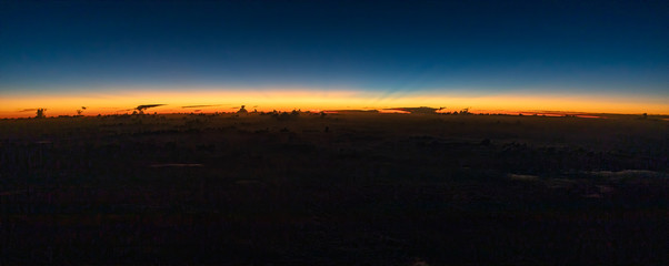 Sunsets from the flightdeck