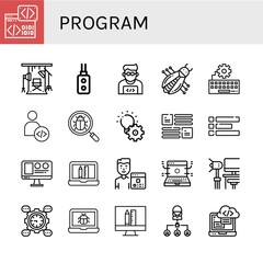 program icon set