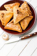 Russian chicken pie or kurnik © nikolaydonetsk