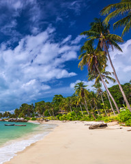 Panorama beach and rock Formation Photos at Berhala island kepulauan Riau