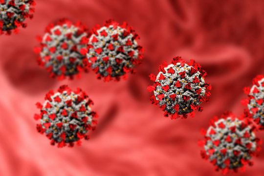 coronavirus in the bloodstream