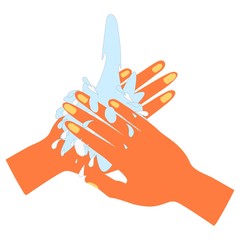 wash hand logo