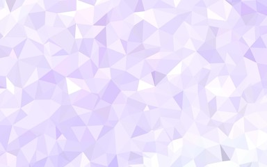 Fototapeta premium Light Purple vector gradient triangles template. A completely new color illustration in a polygonal style. A new texture for your web site.
