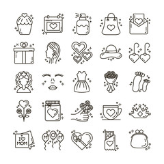 bundle of mothers day icons