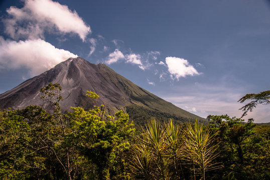Arenal Volcano in Northwest Costa Rica.