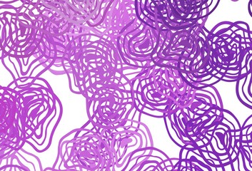 Light Purple vector backdrop with wry lines.