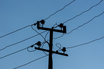 Old Electricity Pole
