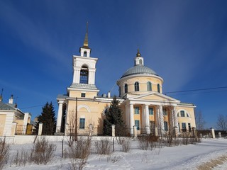 Ancient stone christian orthodox church