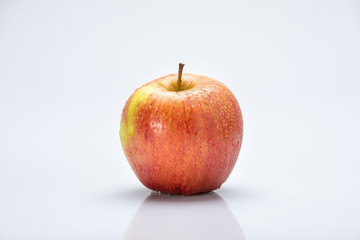 Apple in the rain