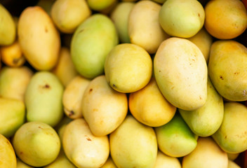 Mango fruits on the market