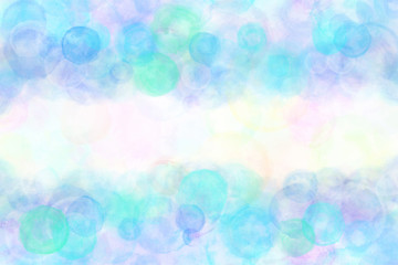 空 雲 夏 ブルー 水彩 背景