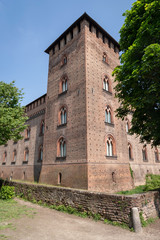 Fototapeta na wymiar Italy, Lombardy region, Pavia, Visconti Castle