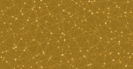 Low Polygonal Mesh computation Art background illustration © vector_master