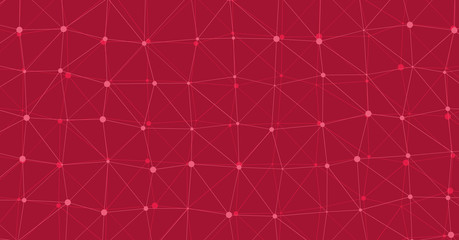 Low Polygonal Mesh computation Art background illustration © vector_master