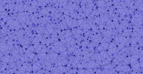 Low Polygonal Mesh computation Art background illustration © vector_master