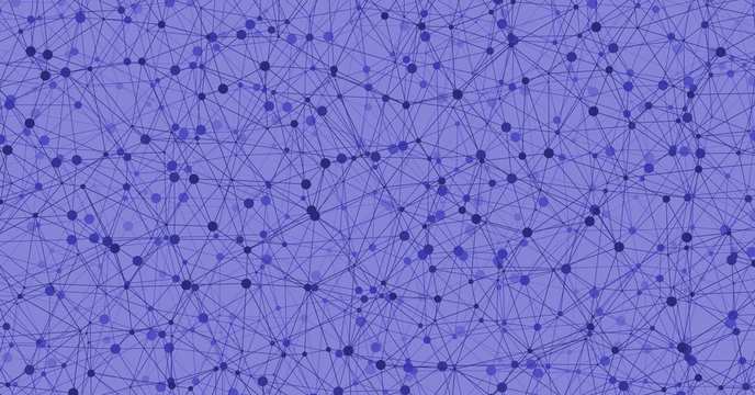 Low Polygonal Mesh computation Art background illustration