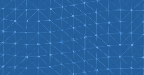Low Polygonal Mesh computation Art background illustration © vector_master