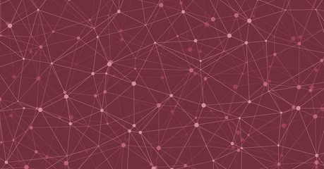 Low Polygonal Mesh computation Art background illustration © vector_master