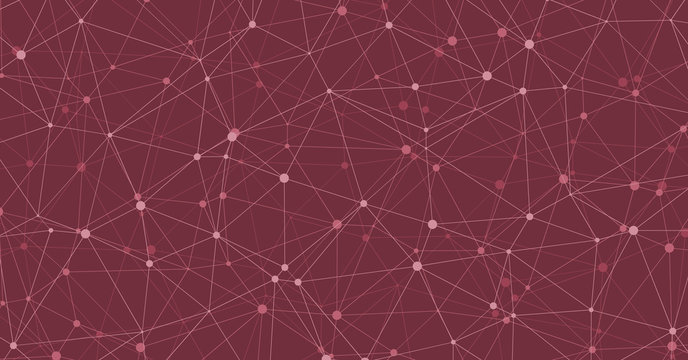 Low Polygonal Mesh computation Art background illustration