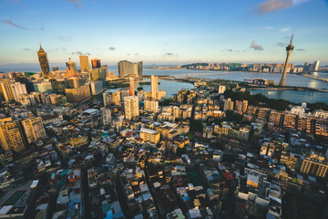 Obraz premium Macau Sunset view