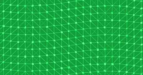 Low Polygonal Mesh computation Art background illustration © vector_master