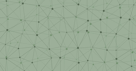 Low Polygonal Mesh computation Art background illustration