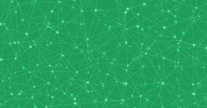 Low Polygonal Mesh computation Art background illustration