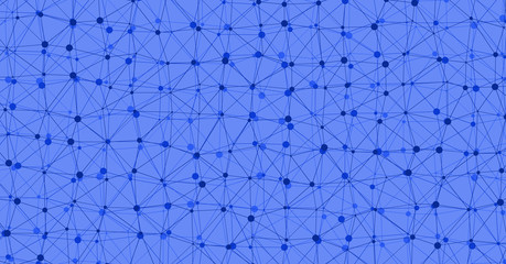 Low Polygonal Mesh computation Art background illustration © vector_master