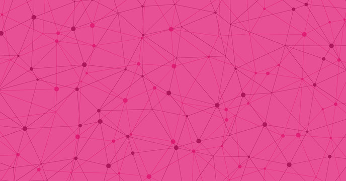 Low Polygonal Mesh computation Art background illustration