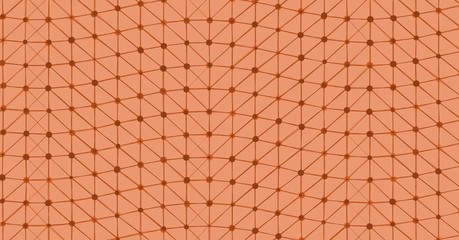 Low Polygonal Mesh computation Art background illustration