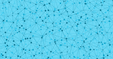 Low Polygonal Mesh computation Art background illustration © vector_master