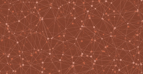 Low Polygonal Mesh computation Art background illustration © vector_master