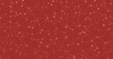 Low Polygonal Mesh computation Art background illustration © vector_master