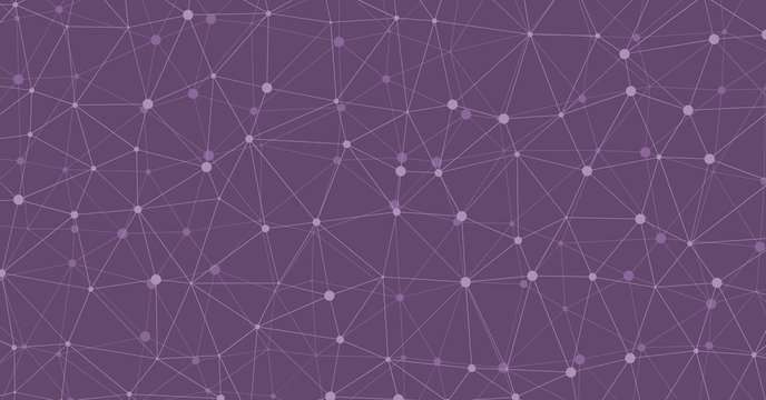 Low Polygonal Mesh computation Art background illustration