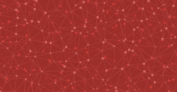 Low Polygonal Mesh computation Art background illustration