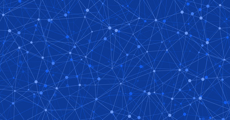 Low Polygonal Mesh computation Art background illustration © vector_master