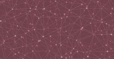 Low Polygonal Mesh computation Art background illustration © vector_master