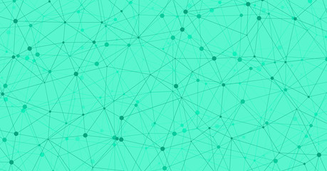 Low Polygonal Mesh computation Art background illustration © vector_master