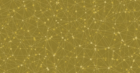 Low Polygonal Mesh computation Art background illustration © vector_master