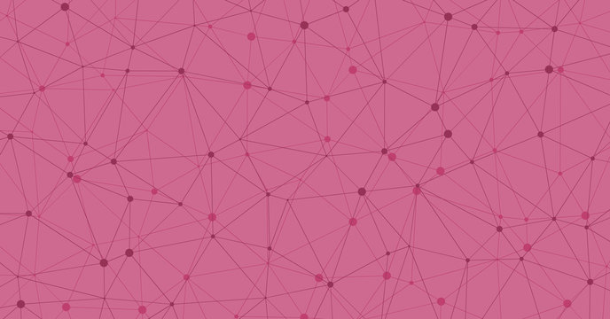 Low Polygonal Mesh computation Art background illustration