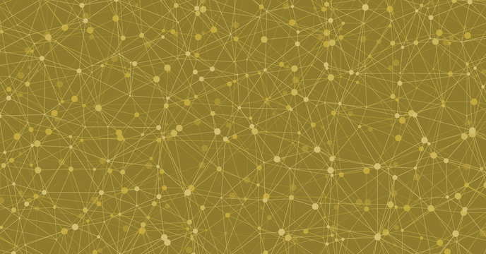 Low Polygonal Mesh computation Art background illustration