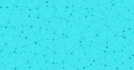 Low Polygonal Mesh computation Art background illustration © vector_master