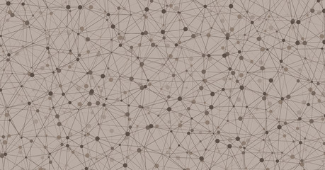 Low Polygonal Mesh computation Art background illustration © vector_master