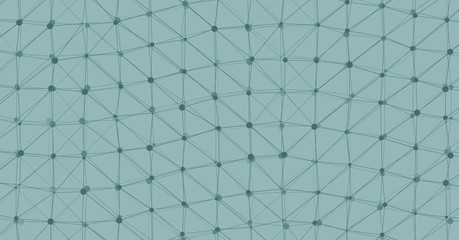 Low Polygonal Mesh computation Art background illustration © vector_master