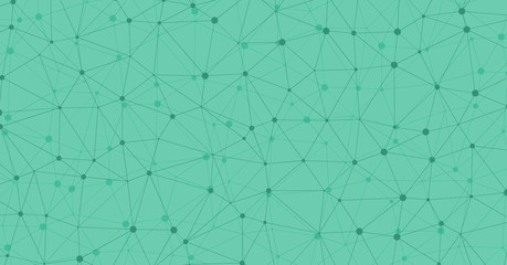 Low Polygonal Mesh computation Art background illustration © vector_master